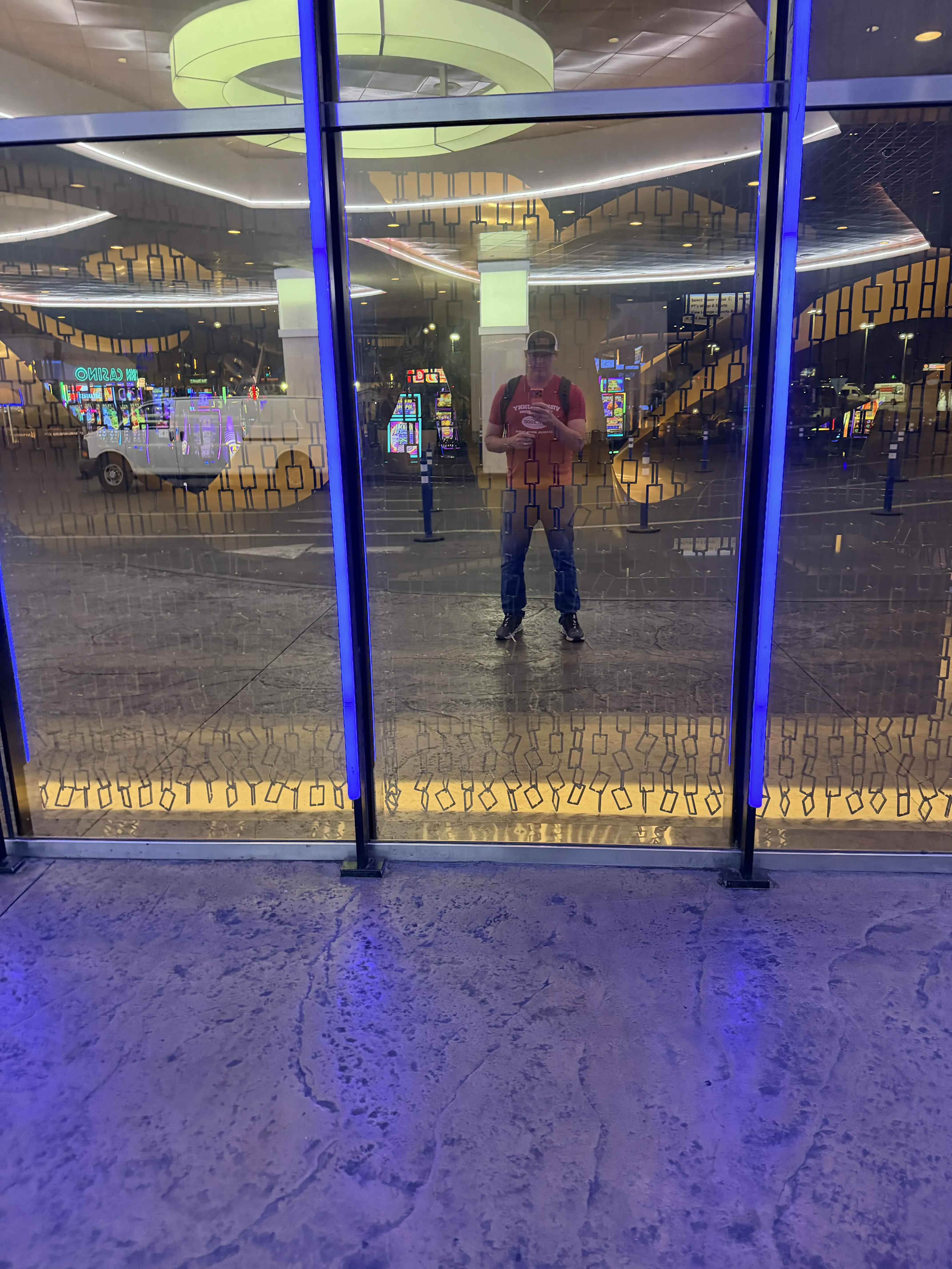 Stratosphere hologram window