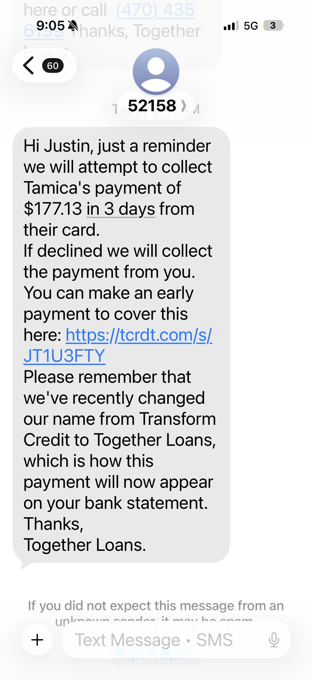 Together Loans text