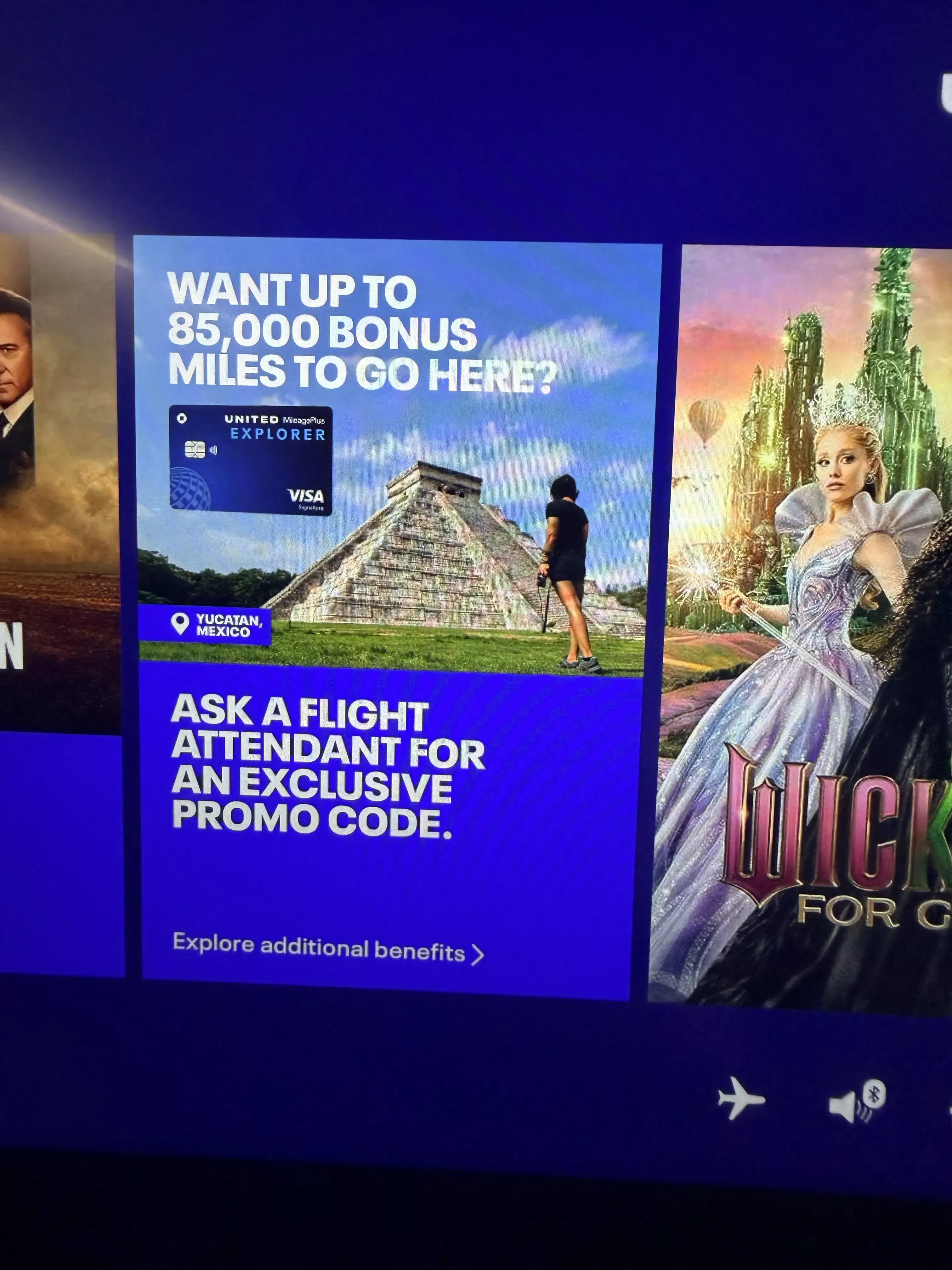 80K miles credit card ad