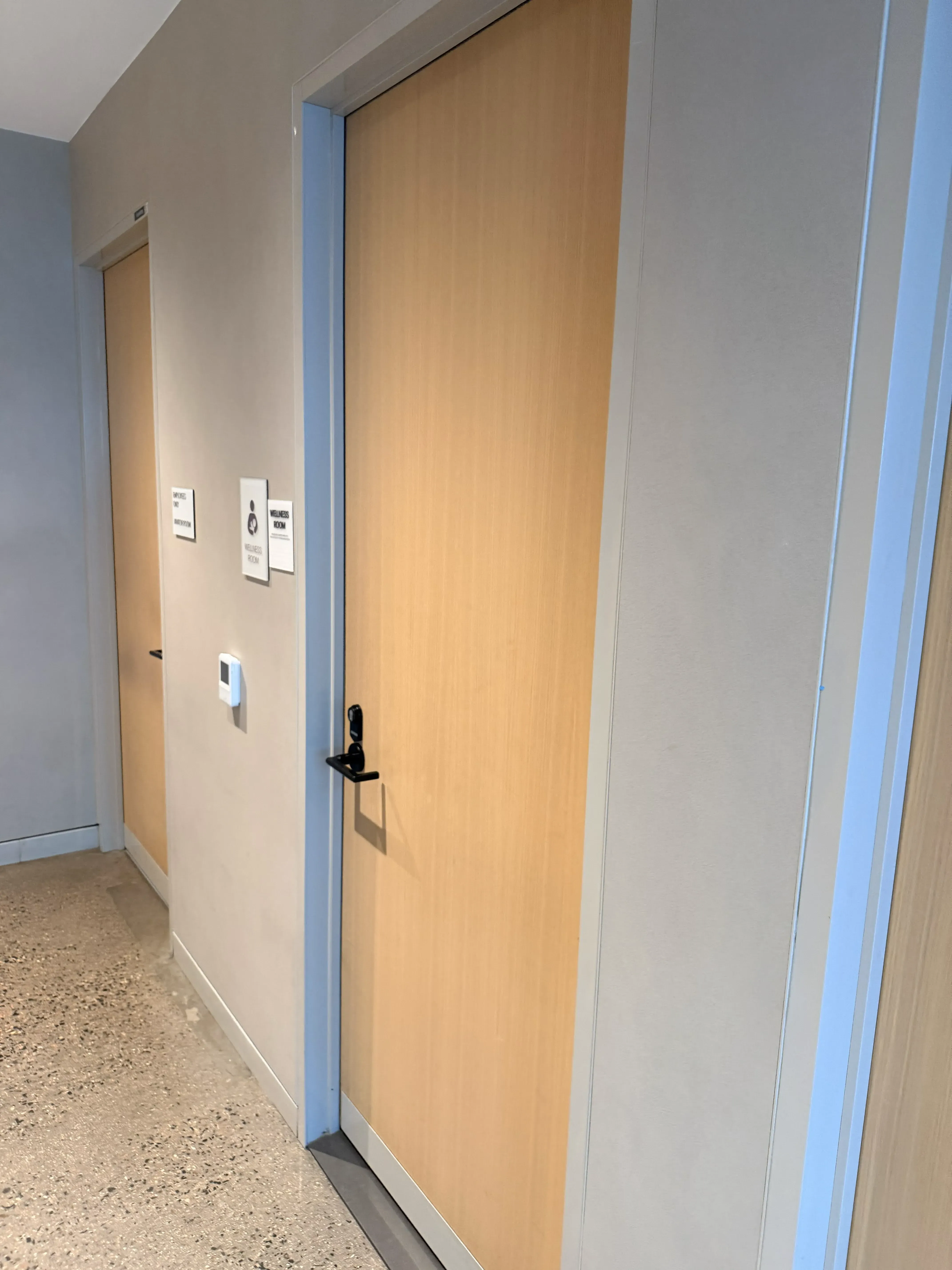 Wellness Room occupied