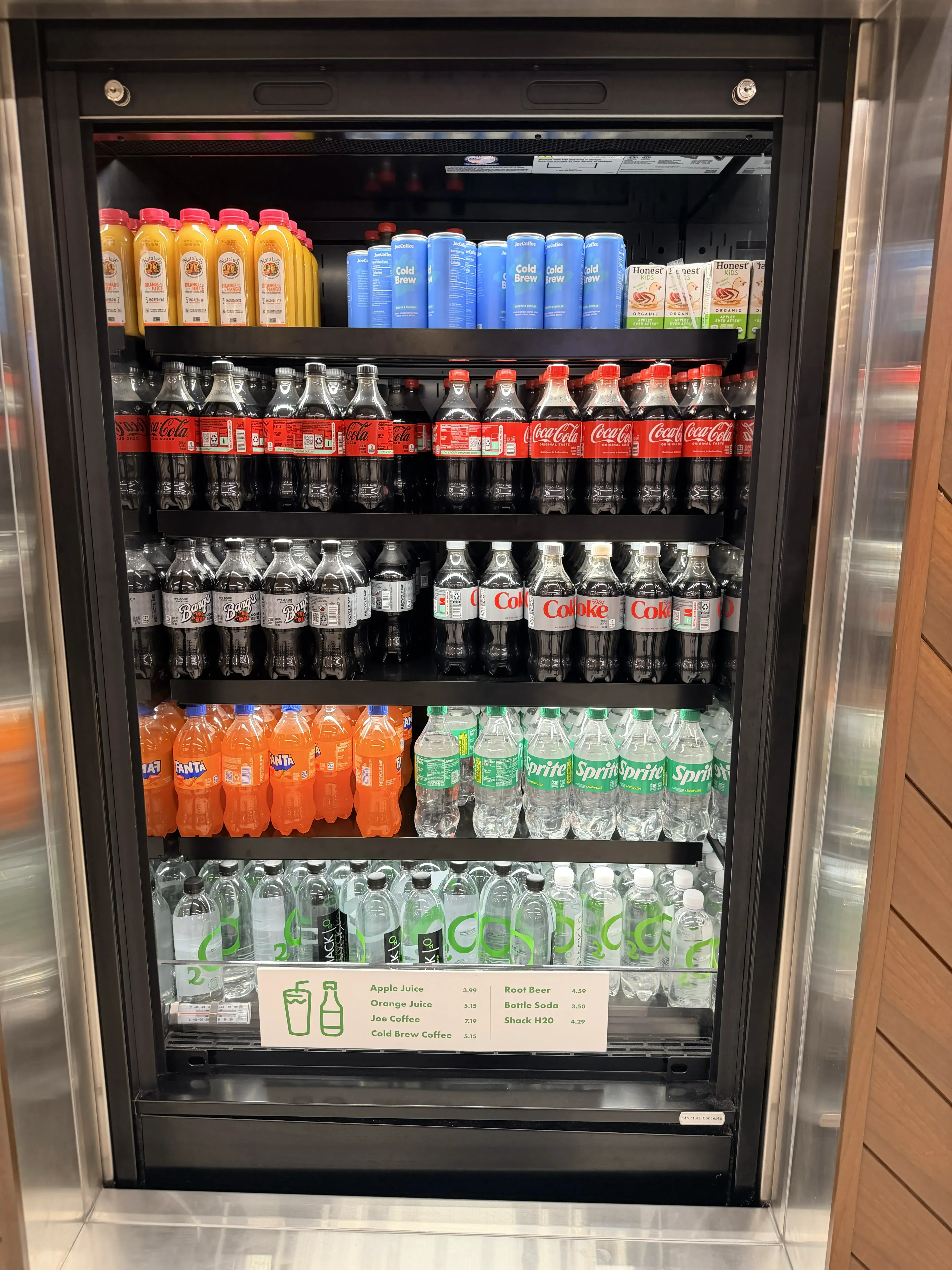 Shake Shack water $4.29