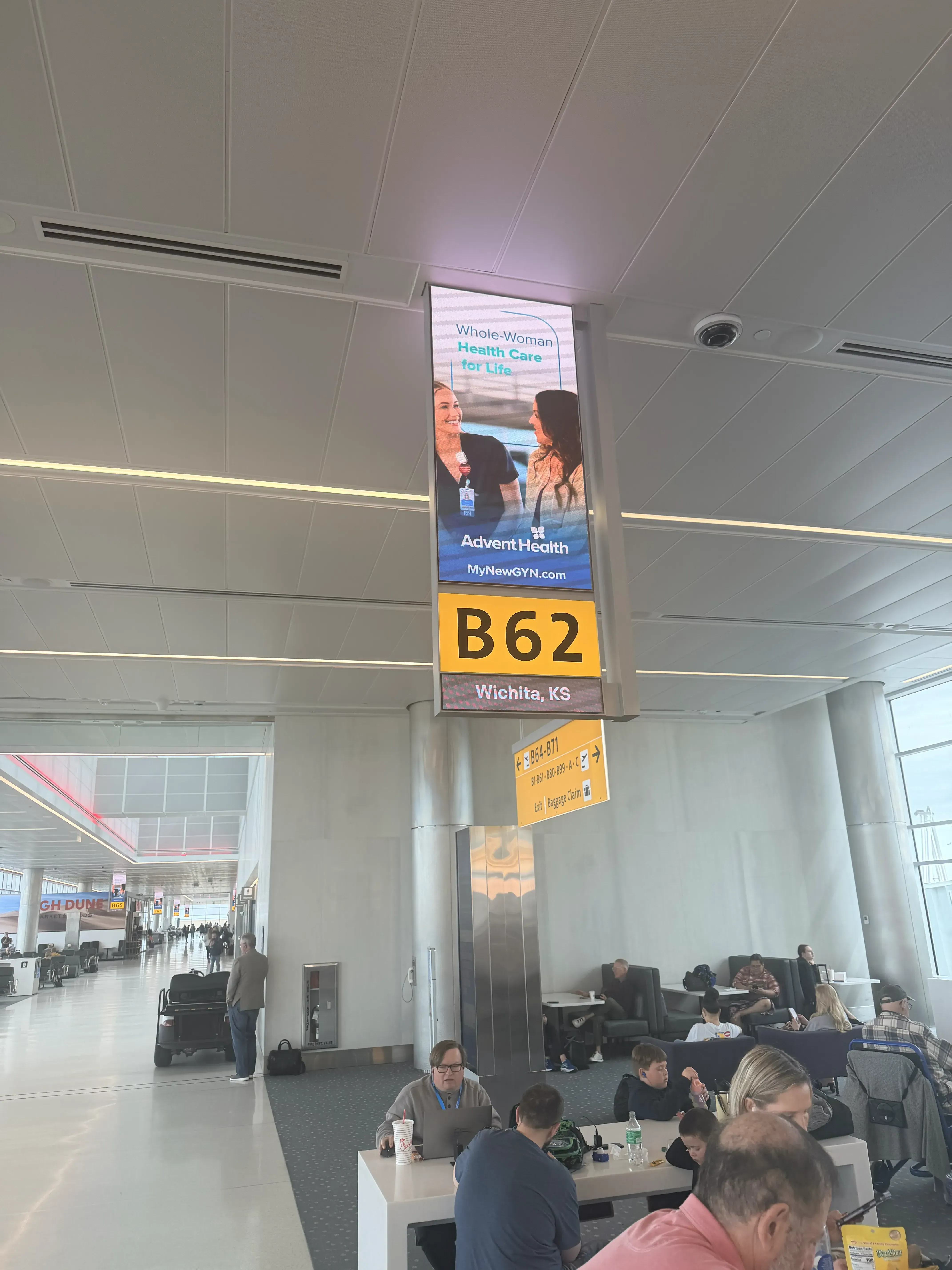 Gate showing Wichita