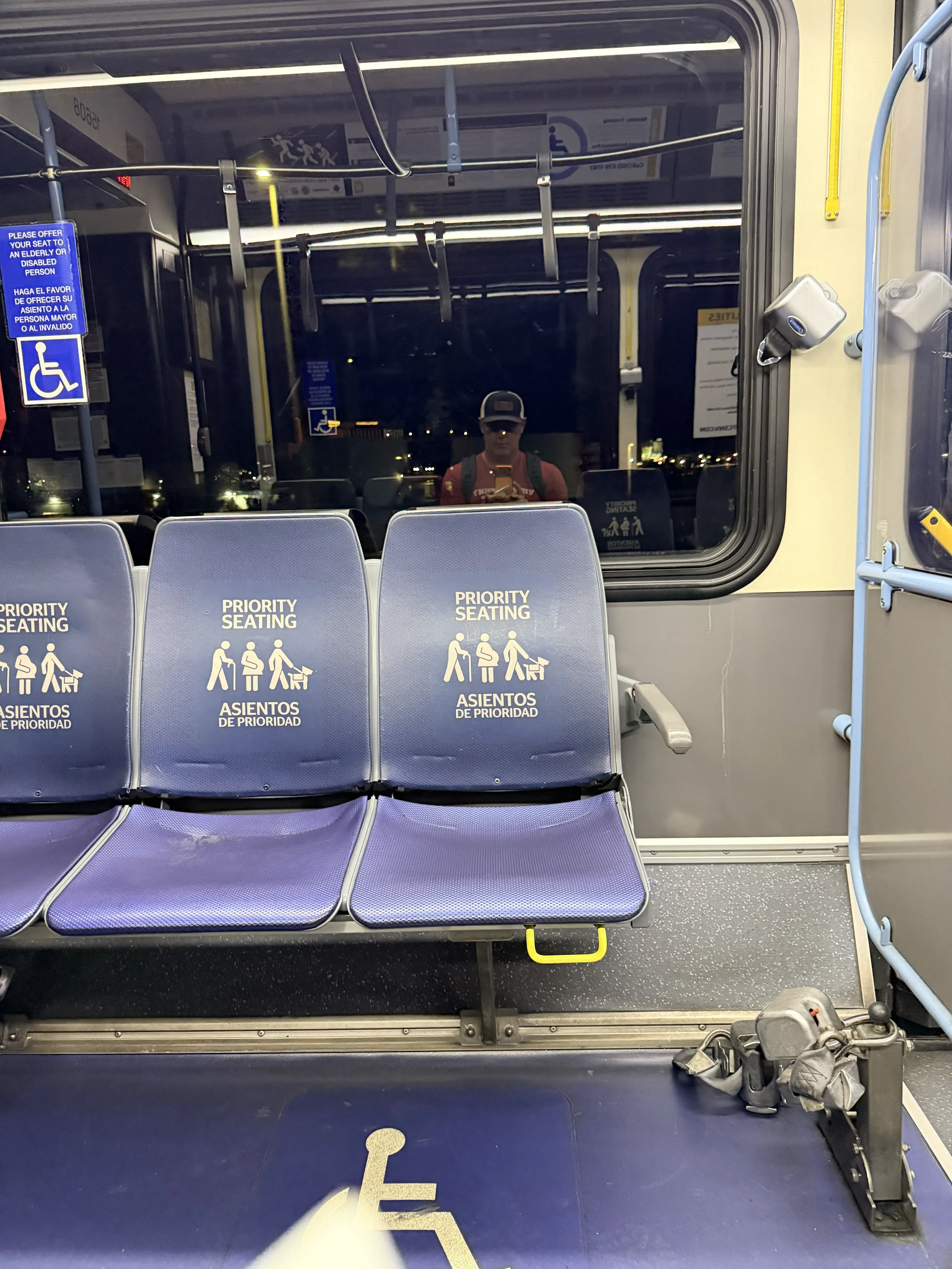 Bus hologram — ghost riding through Vegas